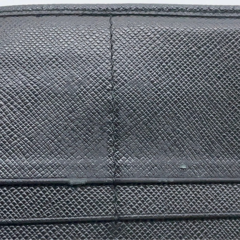 Prada Black saffiano leather Wallet and Card Holder Set W/box - Picture 8 of 16